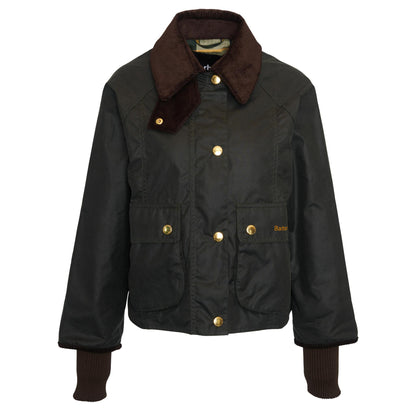 Barbour Women's Cropped Beadnell Wax Jacket