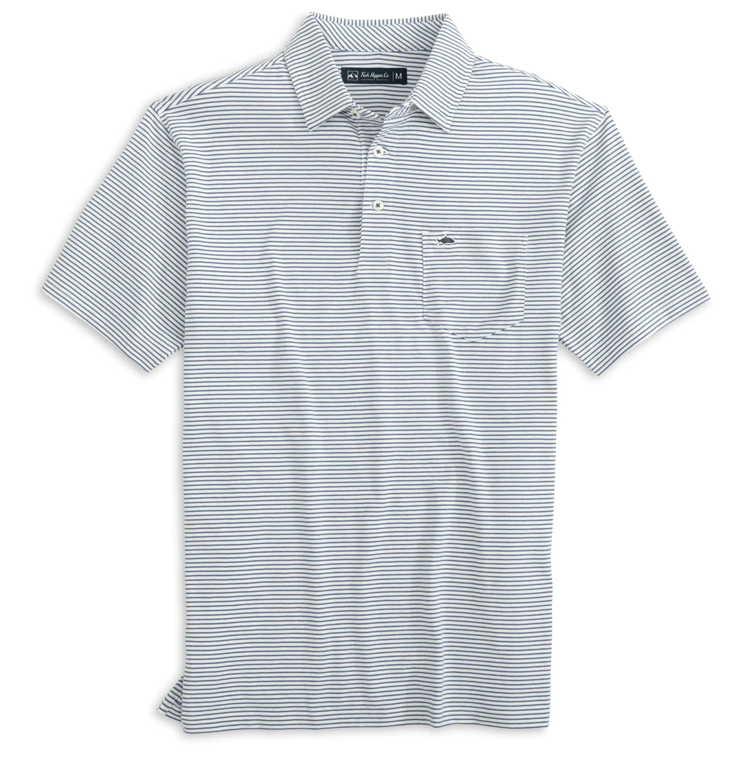 Fish Hippie Pamlico Stripe Polo