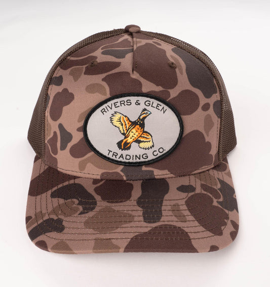 R&G Quail Camo Trucker (Duck Camo)