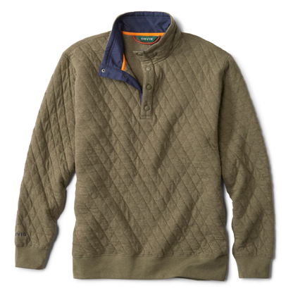 Orvis Outdoor Quilted Snap Sweatshirt