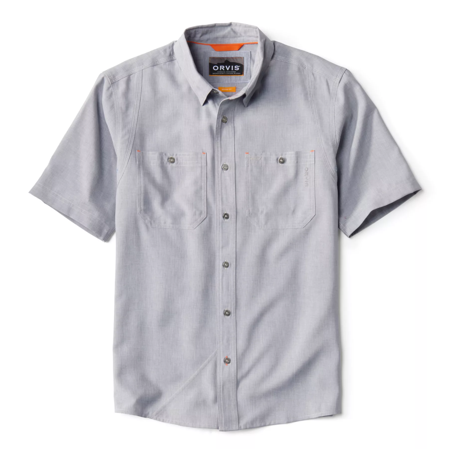 Orvis Tech Chambray Short-Sleeved Workshirt